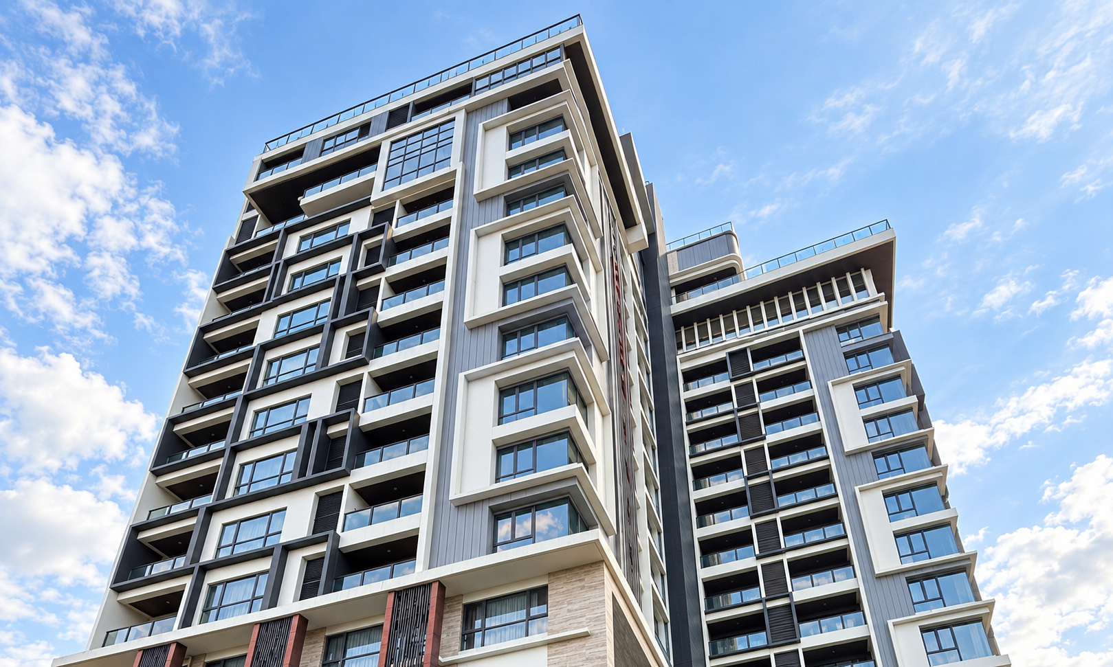 Exterior facade of One Euphoria Residences