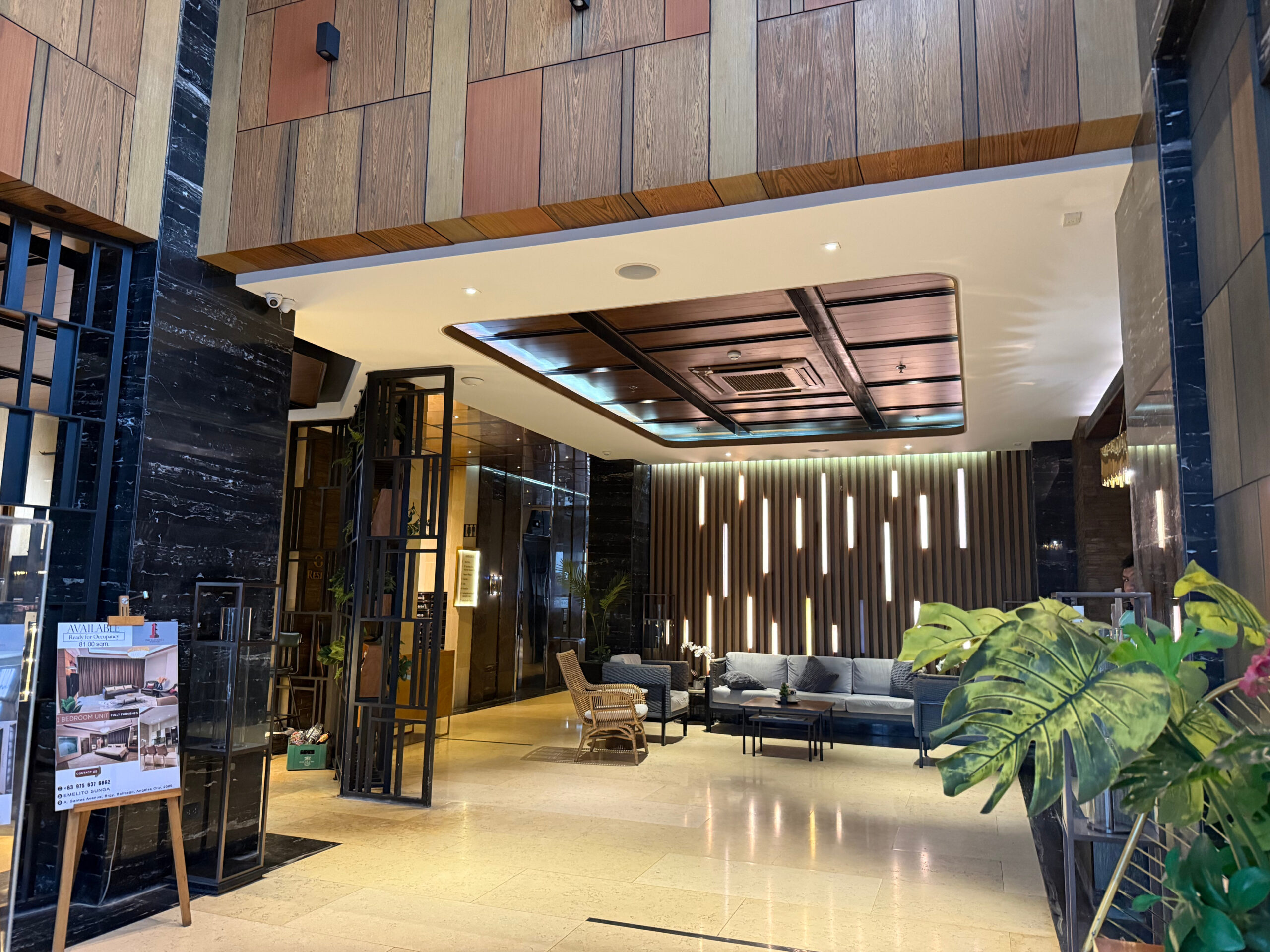 Completed One Euphoria architectural interior