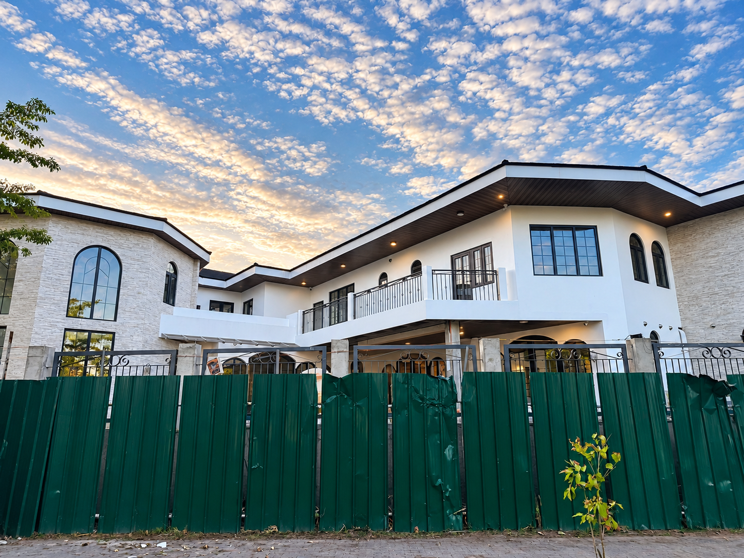 Wide exterior view of OTEC Laguna residential project